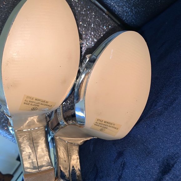 Silver High Heels - Picture 9 of 11